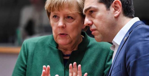 Τηλεφωνική επικοινωνία Μέρκελ-Τσίπρα