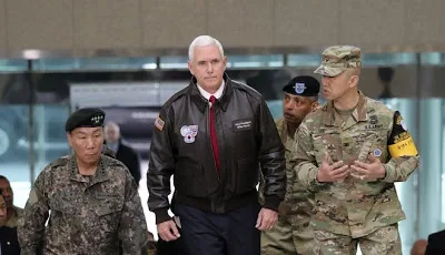 Παγκόσμια ανησυχία: Στην Κορέα ο Πενς, βγαίνει ο στόλος των ΗΠΑ