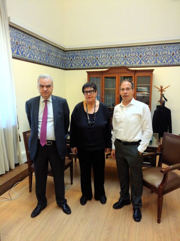 Συνάντηση του Γιώργου Μαυρωτά με το Προεδρείο της Συνόδου των Πρυτάνεων