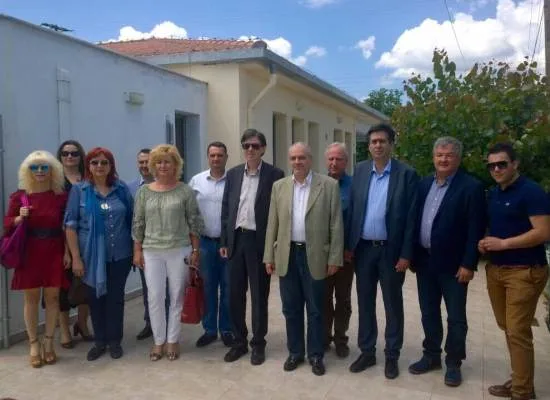 Επίσκεψη του Δημήτρη Μπαξεβανάκη σε σχολικές μονάδες της Μεγαλόπολης