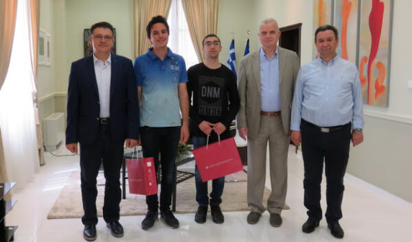 Βράβευση μαθητών από τον Αντιπεριφερειάρχη Έβρου