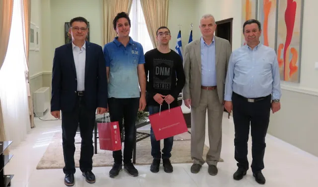 Βράβευση μαθητών από τον Αντιπεριφερειάρχη Έβρου