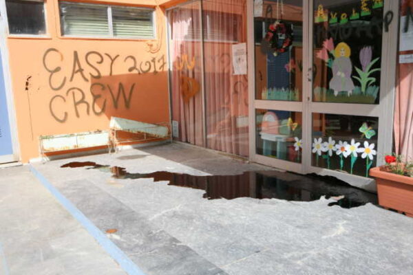 Δ. Πατρέων: Βανδαλισμοί για τρίτη φορά στο 20ο Νηπιαγωγείο Πάτρας