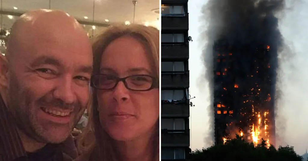 Πατέρας-ήρωας κατέβηκε 21 φλεγόμενους ορόφους με τις κόρες και την έγκυο γυναίκα του