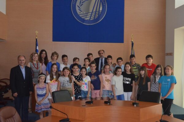 Οι μαθητές του Πρότυπου Πειραματικού Δημοτικού Σχολείου Πανεπιστημίου Πατρών έγιναν Περιφερειακοί Σύμβουλοι