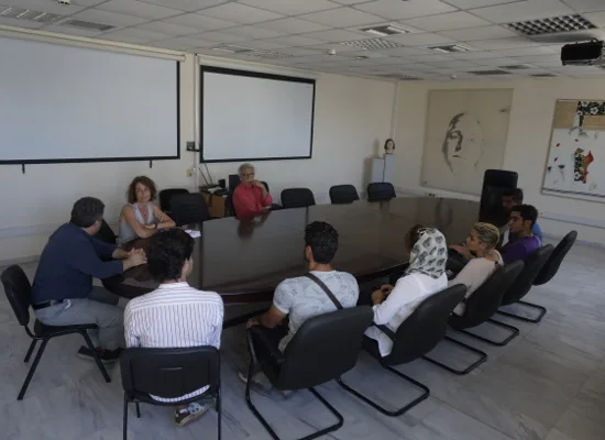 Συνάντηση K. Γαβρόγλου με τους πρόσφυγες – «διαμεσολαβητές» του προγράμματος Erasmus+ Sport