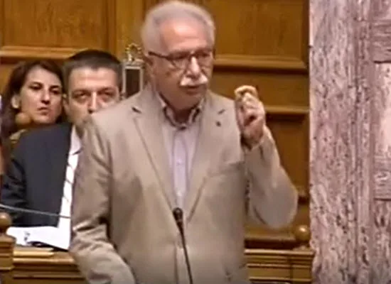 Παρέμβαση Υπουργού Παιδείας κατά την συνεδρίαση της Ολομέλειας της Βουλής