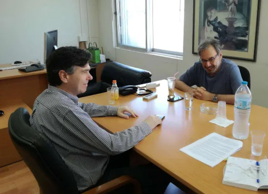 Συνάντηση με τον Πρόεδρο της ΕΡΤ είχε ο Υφυπουργός Παιδείας Δημήτρης Μπαξεβανάκης