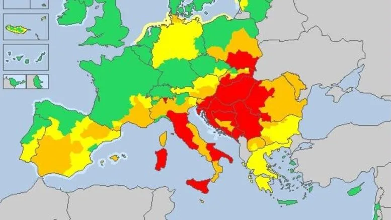 SOS για τις υψηλότερες θερμοκρασίες της 10ετίας