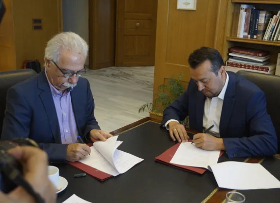 Διυπουργική σύσκεψη για το δίκτυο οπτικών ινών σε Πανεπιστήμια και ΤΕΙ