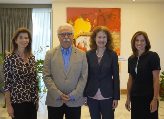 Συνάντηση του Υπουργού Παιδείας με την Αν. Βοηθό Υπουργό Εξωτερικών των Η.Π.Α. M. Craven