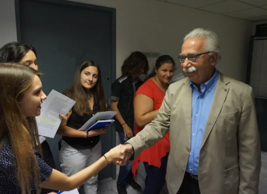Συνάντηση του Υπουργού Παιδείας με μαθητές
