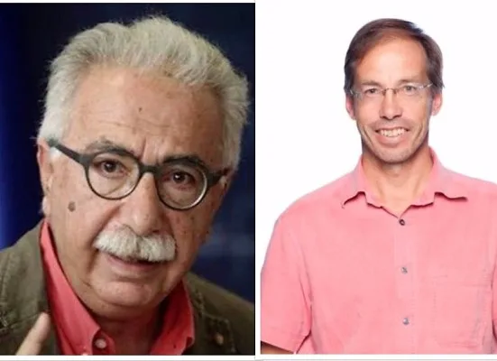 Συνάντηση του Κώστα Γαβρόγλου με τον υπεύθυνο Τομέα Παιδείας του Ποταμιού Γιώργο Μαυρωτά