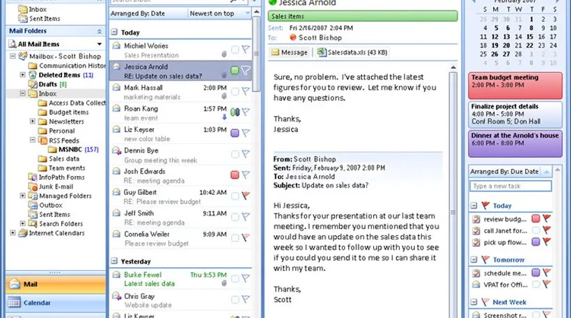 Microsoft: Προβλήματα με το Outlook αντιμετωπίζουν οι χρήστες