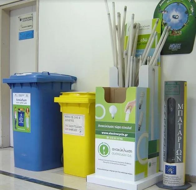 Δεκαπέντε διαφορετικά υλικά ανακυκλώνονται στο Πανεπιστήμιο Μακεδονίας