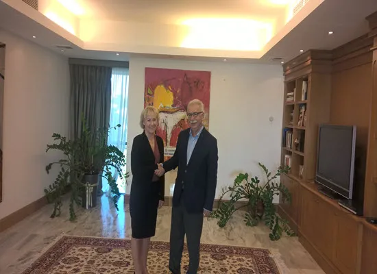 Συνάντηση Γαβρόγλου-Knutsson  για την ανώτατη εκπαίδευση και την έρευνα