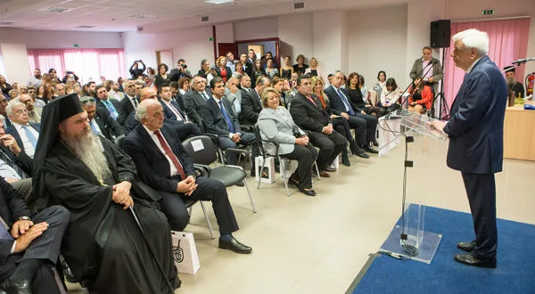 O Πρόεδρος της Δημοκρατίας συνάντησε την Φοιτήτρια Παιδαγωγικού με σύνδρομο Down