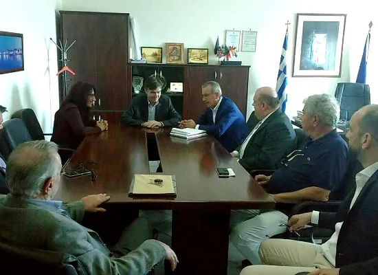 Επίσκεψη του Υφυπουργού Παιδείας Δ. Μπαξεβανάκη σε εκπαιδευτικές μονάδες της Πρέβεζας