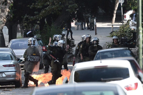 Eπεισόδια στο μαθητικό συλλαλητήριο