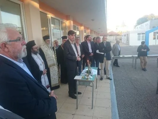 Ο Υφυπουργός Παιδείας Δημήτρης Μπαξεβανάκης στo Σχολείο Δεύτερης Ευκαιρίας Αμαλιάδας