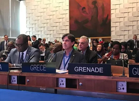 Ο Υφυπουργός Παιδείας Δημήτρης Μπαξεβανάκης στη ετήσια Γενική Διάσκεψη της UNESCO