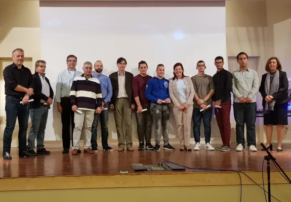 Ο Υφυπουργός Παιδείας στην βράβευση μαθητών και εκπαιδευτικών του 1ου ΕΠΑΛ Σαλαμίνας