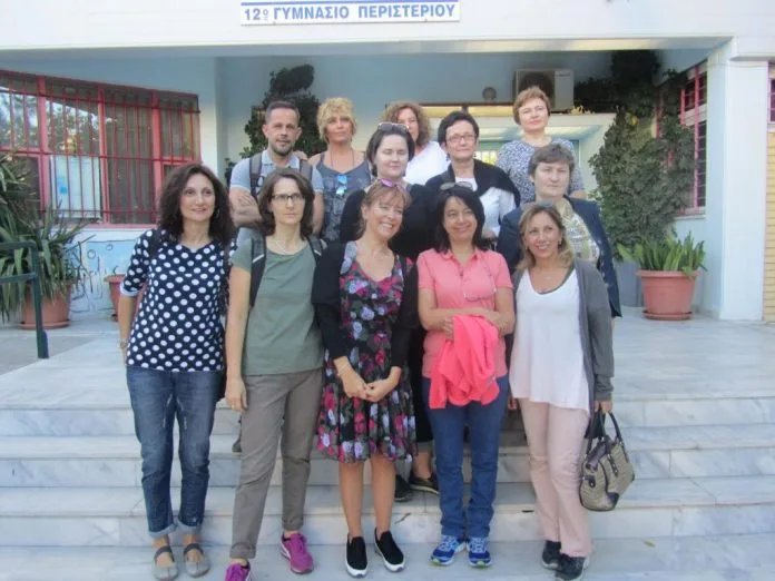 Εκπαιδευτικοί από όλο τον κόσμο φιλοξενήθηκαν στο 12ο Γυμνάσιο Περιστερίου
