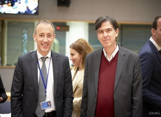 Ο Υφυπουργός Παιδείας Δημήτρης Μπαξεβανάκης στο Συμβούλιο των Υπουργών Παιδείας της Ευρωπαϊκής Ένωσης