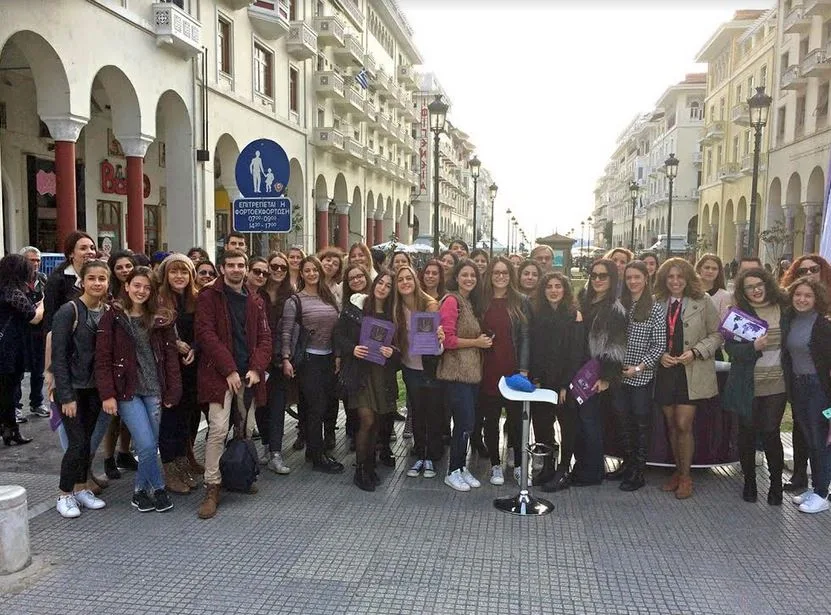 Ενημέρωση του κοινού για τα εγκεφαλικά από ομάδα εθελοντών φοιτητών του Πανεπιστημίου Μακεδονίας