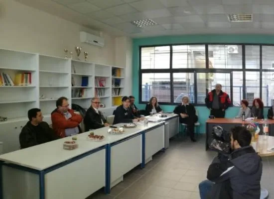 Ο Υφυπουργός Παιδείας Δημήτρης Μπαξεβανάκης σε σχολικές μονάδες της Χαλκίδας