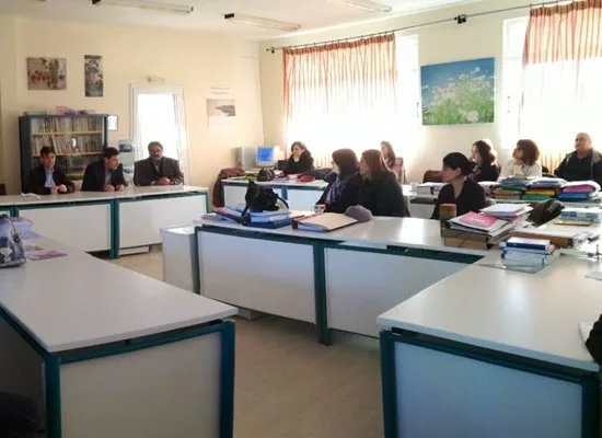 Ο Υφυπουργός Παιδείας Δημήτρης Μπαξεβανάκης στο 2ο ΕΠΑΛ Κέρκυρας