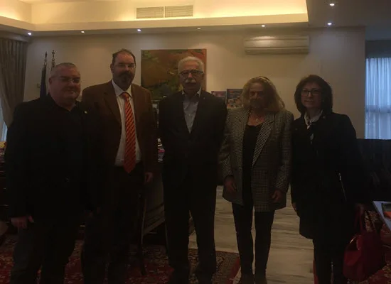 Συνάντηση του Υπουργού Παιδείας με την Πρύτανη και εκπροσώπους της Συγκλήτου του ΤΕΙ Αθήνας