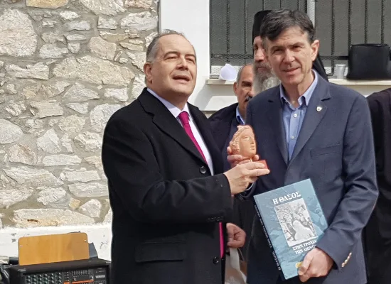 Εγκαίνια του ΕΠΑΛ στη Θάσο από τον υφυπουργό Παιδείας