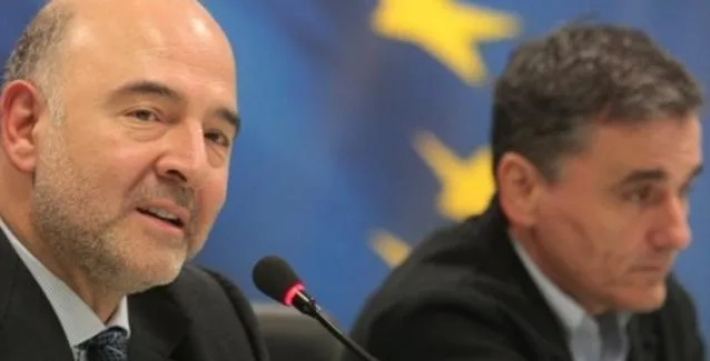 Συνάντηση  Τσακαλώτου – Μοσκοβισί στο Υπουργείο Οικονομικών