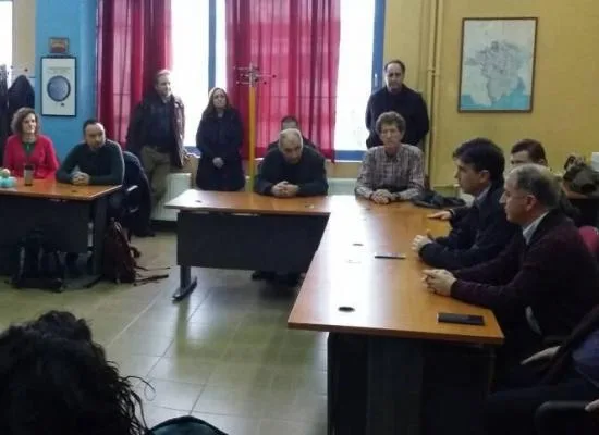 Ο Υφυπουργός Παιδείας Δημήτρης Μπαξεβανάκης σε σχολικές μονάδες της Ξάνθης