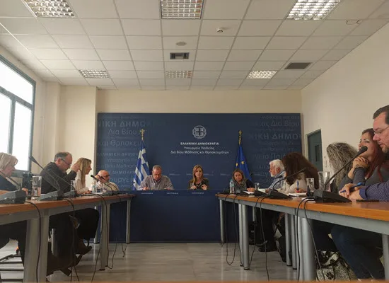 Συνάντηση Υφυπουργού Παιδείας Μερόπης Τζούφη με την Πανελλήνια Ομοσπονδία Συλλόγων Ειδικού Εκπαιδευτικού Προσωπικού Ειδικής Αγωγής