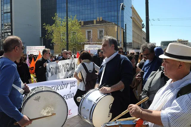 Συλλαλητήρια εκπαιδευτικών Παρασκευή 30 Μαρτίου – φωτό