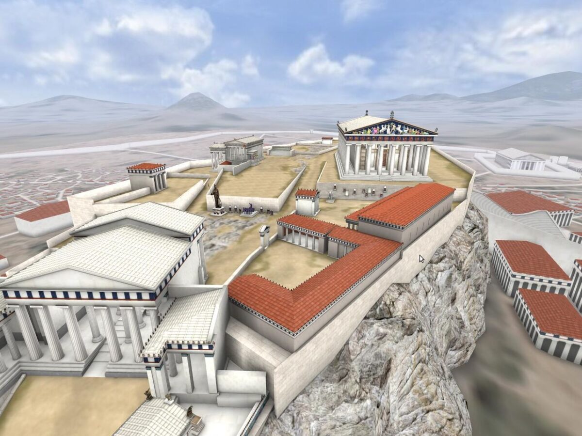 Διαδραστική περιήγηση στην Ακρόπολη της εποχής του Περικλή στη «ΘΟΛΟ» του Κέντρου Πολιτισμού «Ελληνικός Κόσμος»