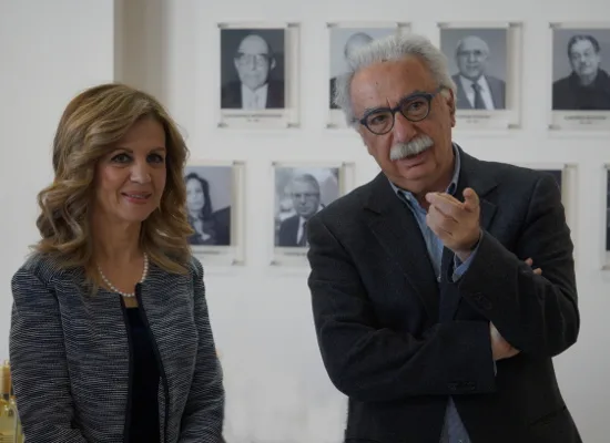 Η Υποδοχή στη νέα Υφυπουργό Παιδείας Μερόπη Τζούφη