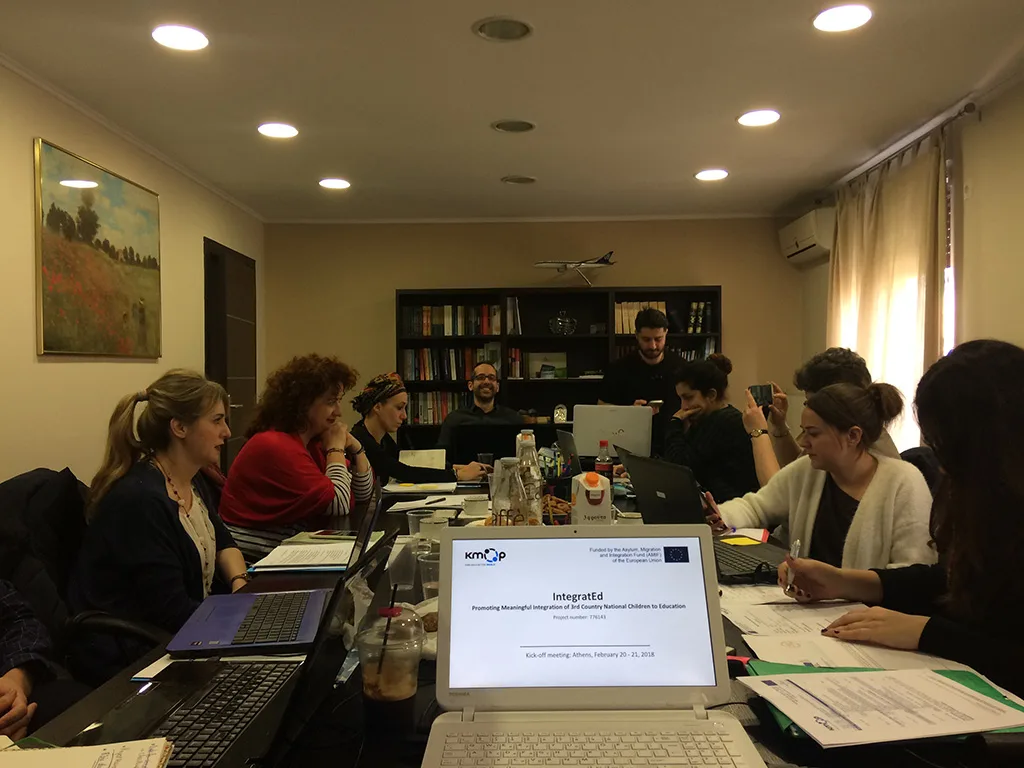 ΠΔΕ Κεντρικής Μακεδονίας στο Kick Off Meeting του Ευρωπαϊκού Προγράμματος “Promoting Meaningful Integration of 3rd Country National Children to Education”
