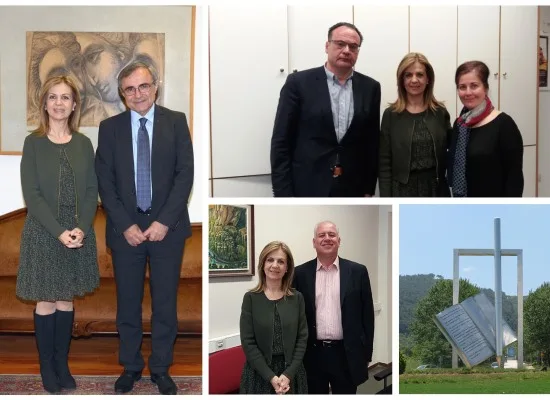 Συνάντηση Υφυπουργού Παιδείας Μ. Τζούφη με τον Πρύτανη του Πανεπιστημίου Ιωαννίνων