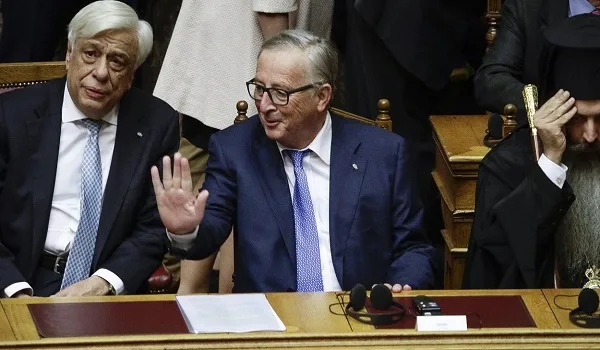 Γιούνκερ:  Η Ελλάδα σηκώνει κεφάλι και γυρίζει σελίδα – Συνεχίστε