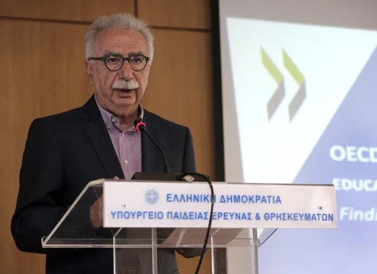 “Η σχολική ζωή θα είναι οργανωμένη χωρίς δημοσιοϋπαλληλική νοοτροπία”