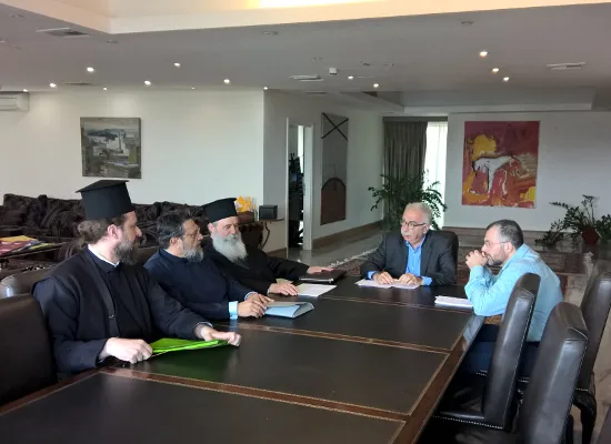 Συνάντηση Γαβρόγλου με εκπροσώπους της Διαρκούς Ιεράς Συνόδου