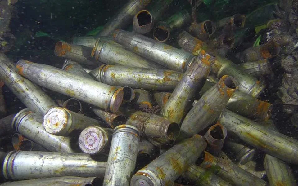 Εκατομμύρια τόνοι πυρομαχικών στους ωκεανούς