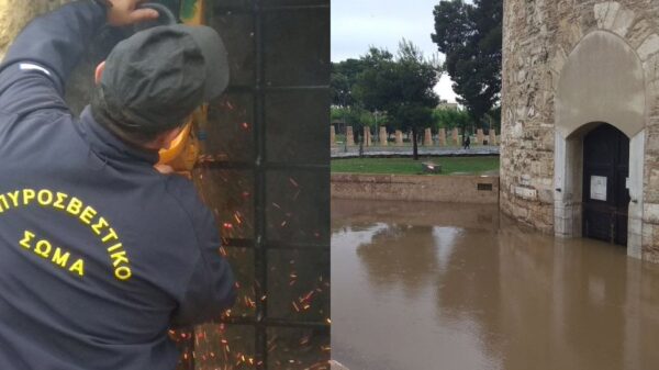 Επιχείρηση για τον απεγκλωβισμό μαθητών από το Λευκό Πύργο