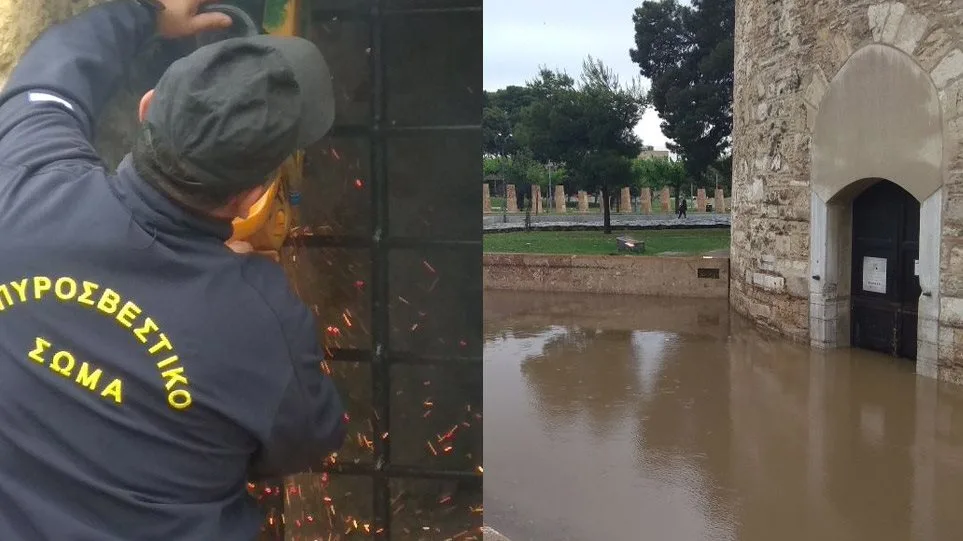 Επιχείρηση για τον απεγκλωβισμό μαθητών από το Λευκό Πύργο