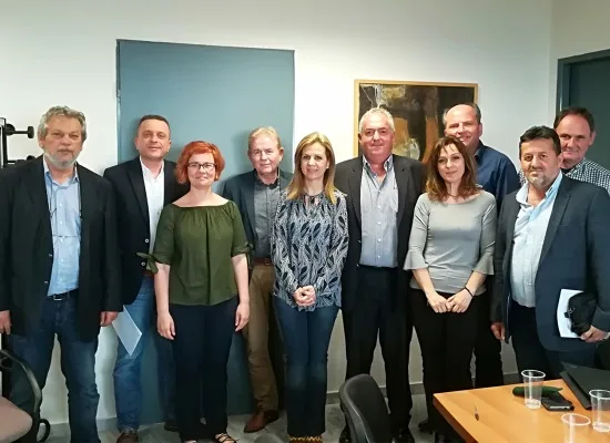 Συνάντηση Υφυπουργού Παιδείας Μ. Τζούφη με εκπροσώπους Γονέων ΕΕΕΕΚ και βουλευτές Πιερίας