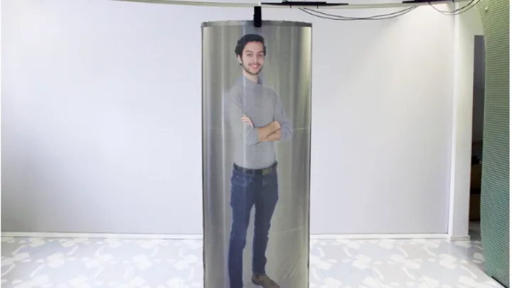 Ένα τρισδιάστατο σύστημα τηλε-διασκέψεων