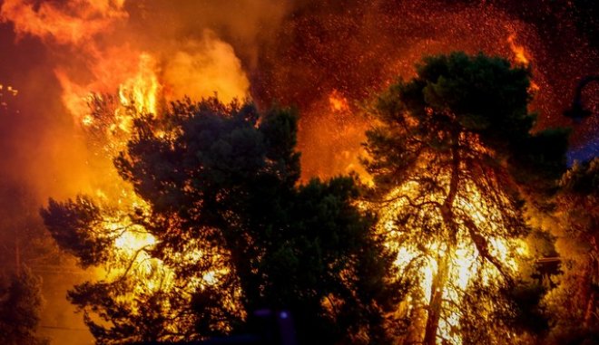 Πολύ υψηλός κίνδυνος πυρκαγιάς σήμερα σε Αττική